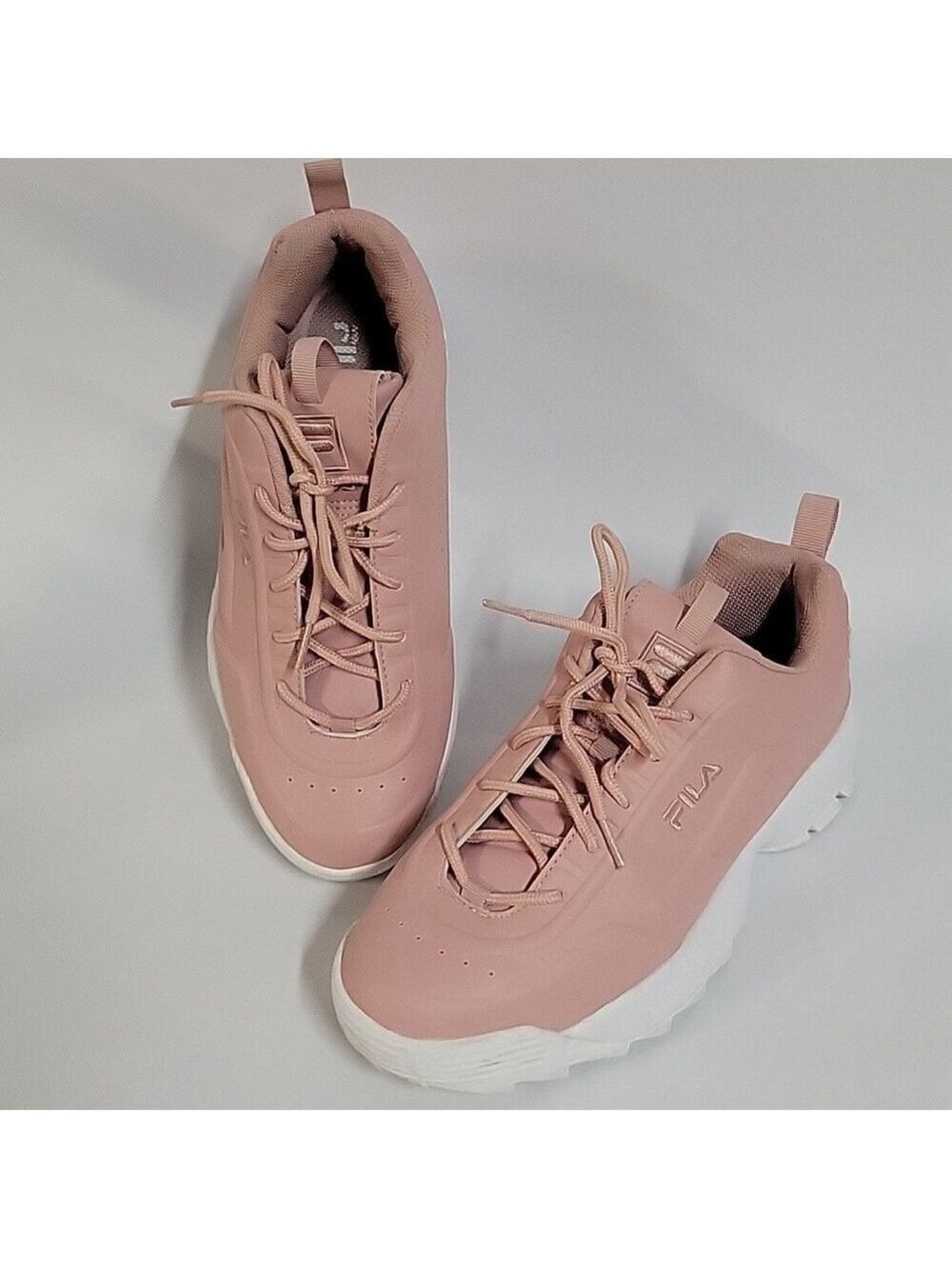 Fila Pink Disruptor II FS Women's Lifestyle Chunky Platform Sneakers, Size 11